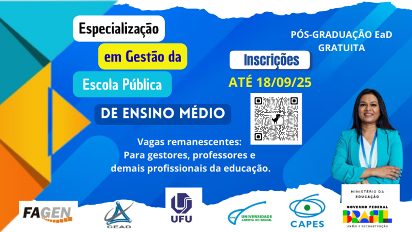 Última chance de garantir vaga no 'Curso de Pós-Graduação em Gestão da ...